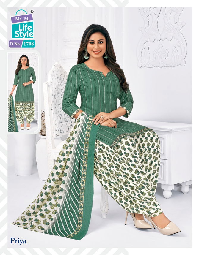 Mcm Priya 17 Daily Wear Wholesale Dress Material Collection